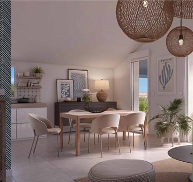 Appartement - 80 m² - 3 pièces