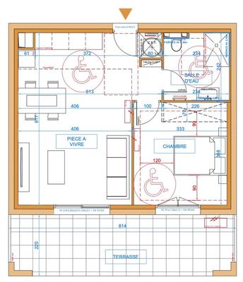 Appartement - 70 m² - 3 pièces