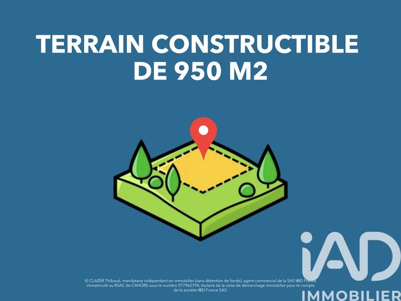 Terrain - 950 m²