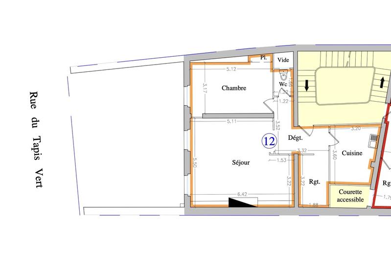 Appartement - 74 m² - 3 pièces