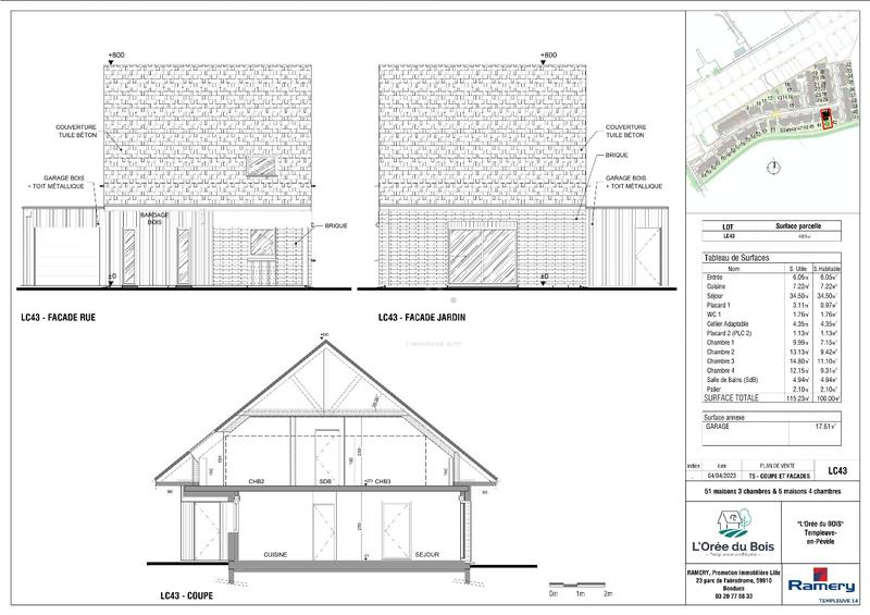 Maison - 100 m² - 5 pièces