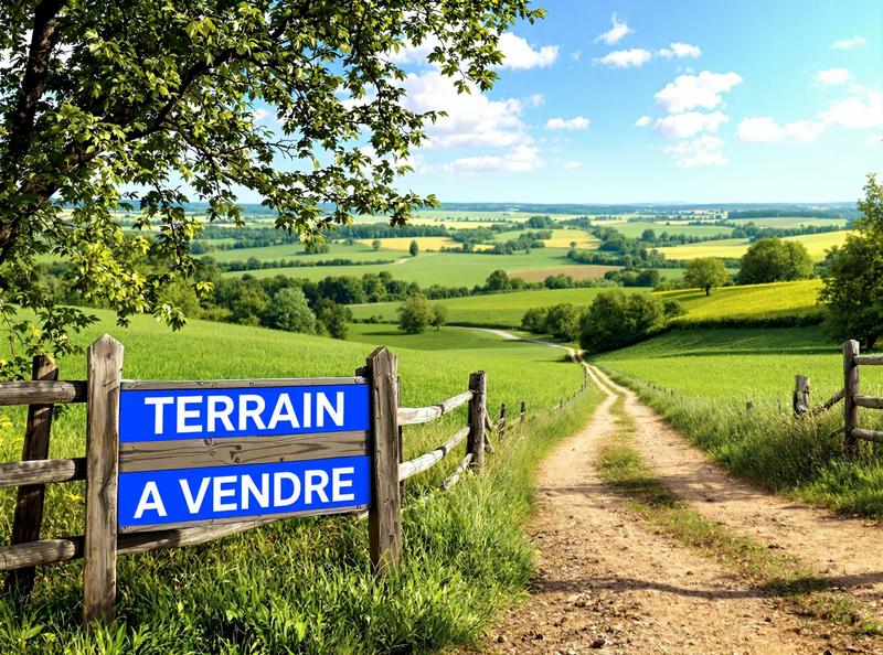 Terrain - 1 200 m²