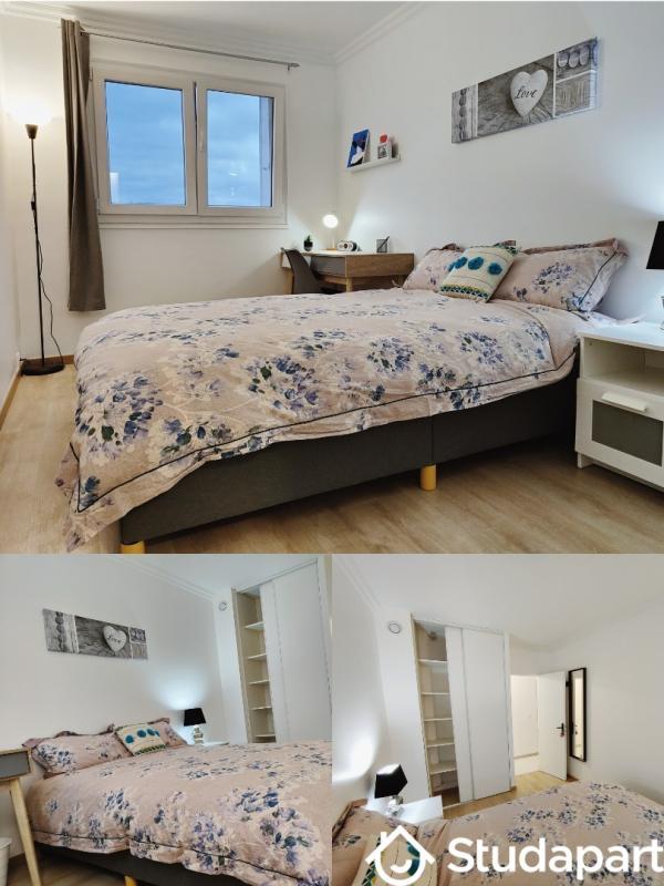 Chambre - 9 m² - 1 pièce