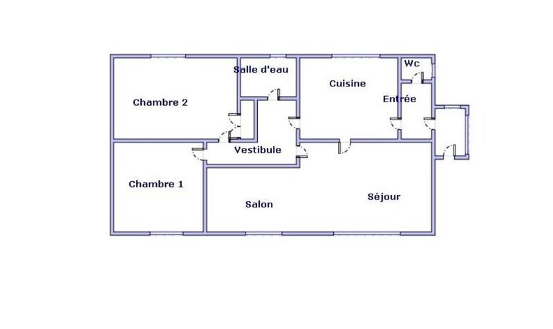 Maison - 66 m² - 3 pièces