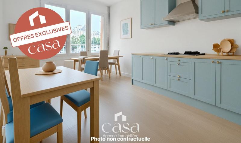 Appartement - 62 m² - 3 pièces