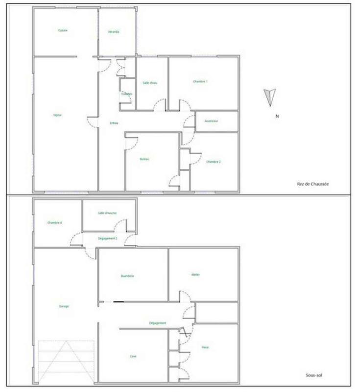 Maison - 103 m² - 3 pièces