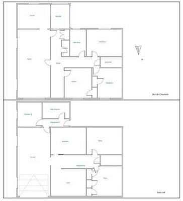 Maison - 103 m² - 3 pièces