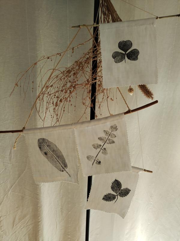 Atelier botanique et artistique " Empreintes végétales"