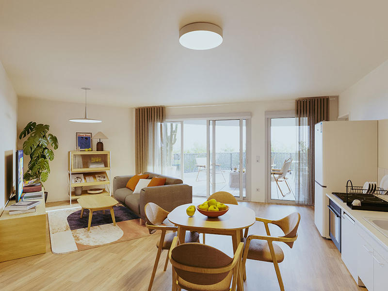 Appartement - 44 à 87 m² - 2 à 4 pièces