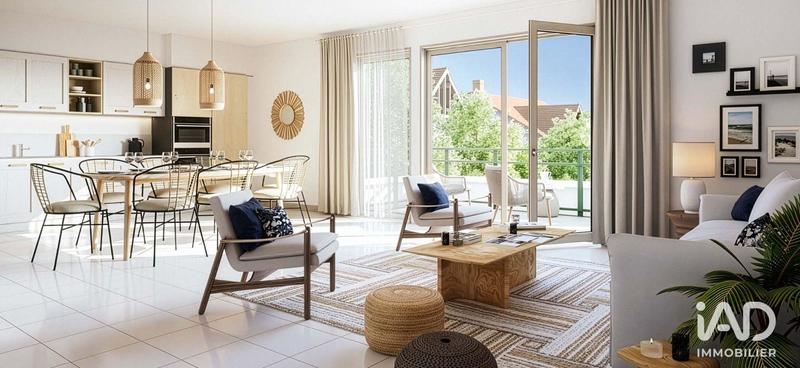 Appartement - 59 m² - 3 pièces