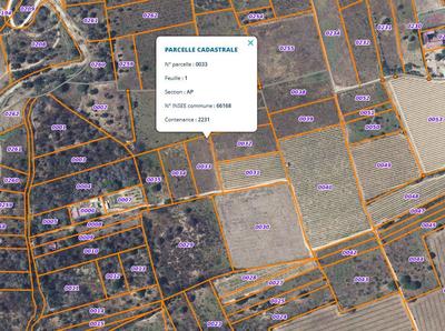 Terrain agricole - 2 231 m²