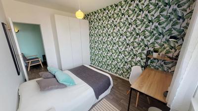 Chambre - 11 m² - 4 pièces