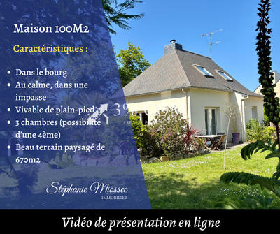 Maison traditionnelle - 100 m² - 4 pièces