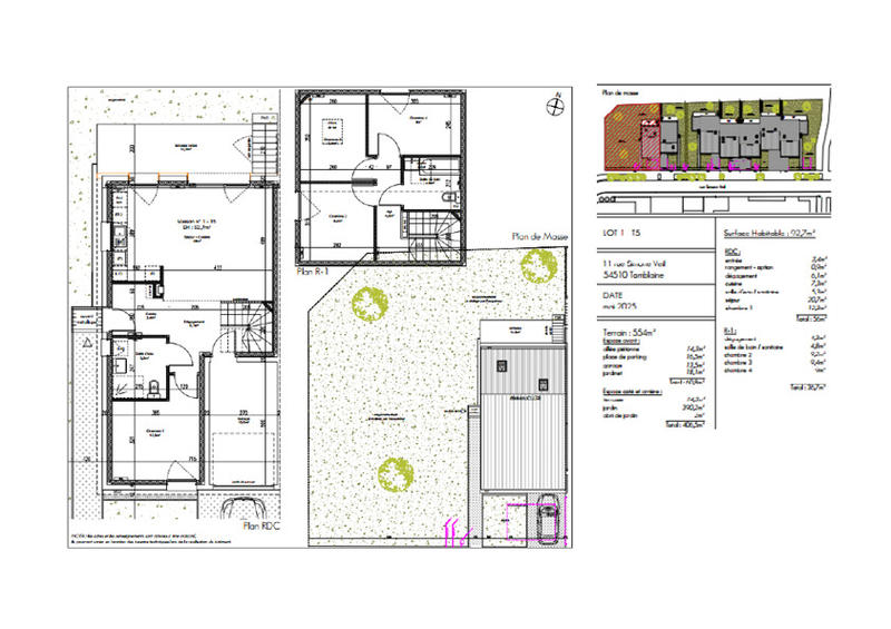 Maison - 92 m² - 5 pièces