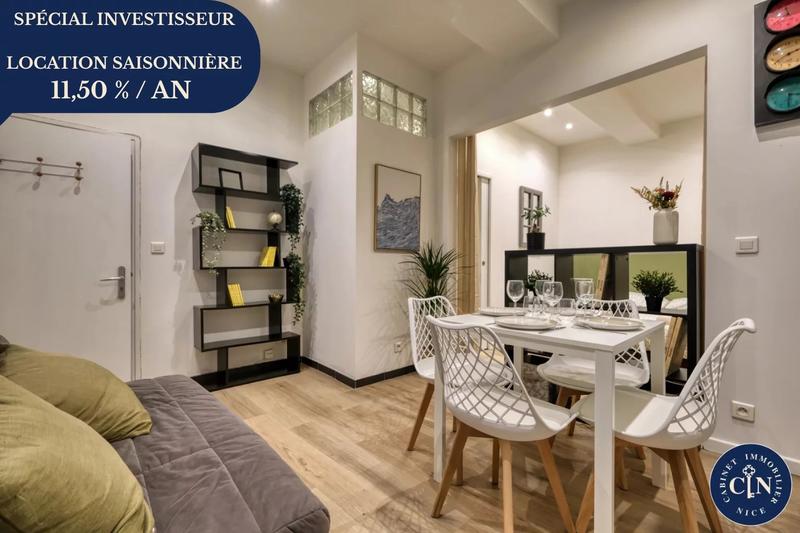 Appartement - 25 m² - 2 pièces