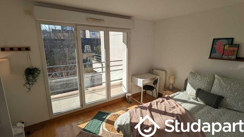 Chambre - 21 m² - 1 pièce