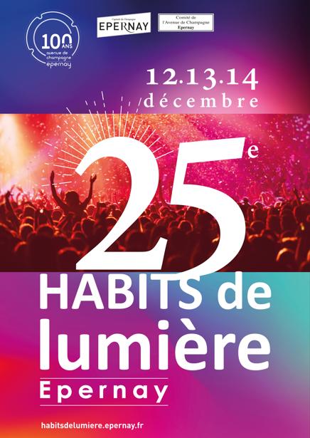 Epernay fête les 25 ans de ses Habits de Lumière du 12 au 14 décembre