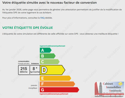 Appartement - 58 m² - 3 pièces