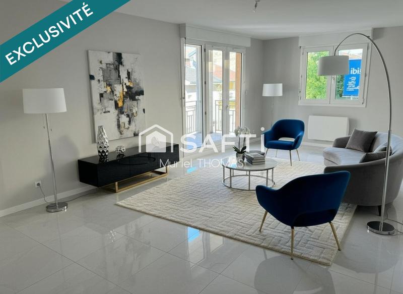 Appartement - 92 m² - 4 pièces