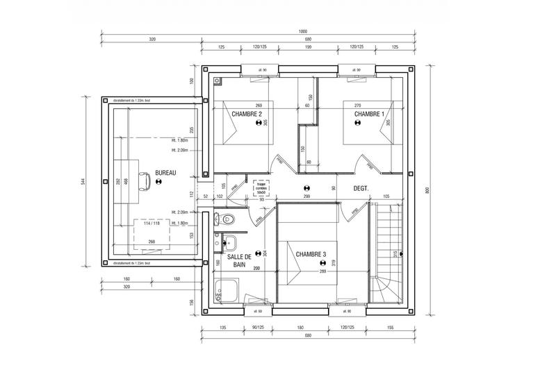 Maison - 87 m² - 6 pièces