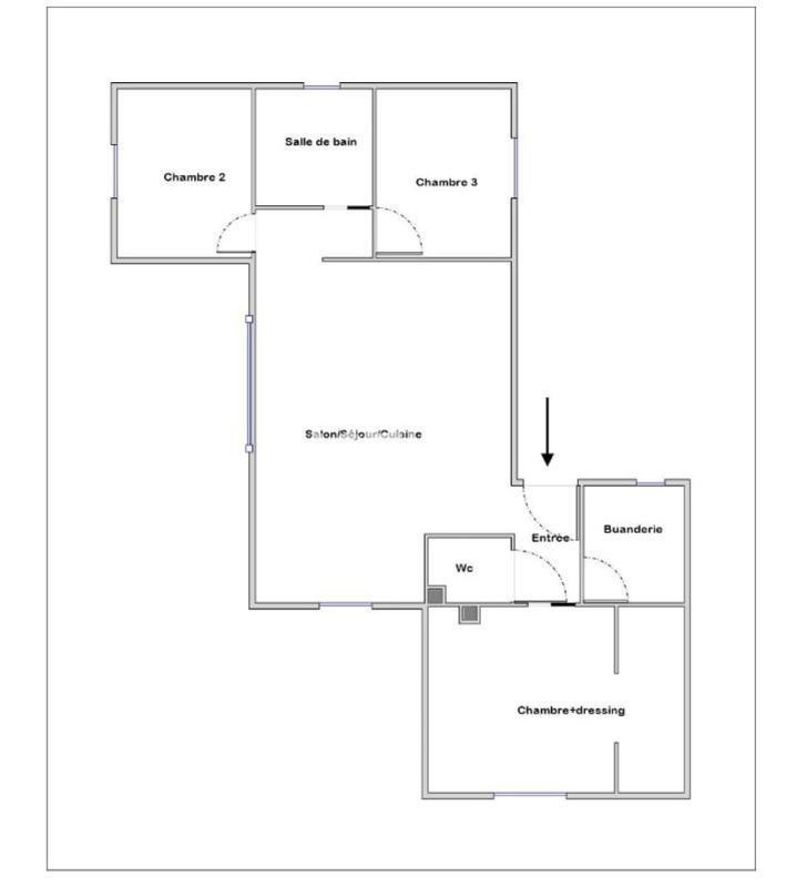 Maison - 90 m² - 4 pièces