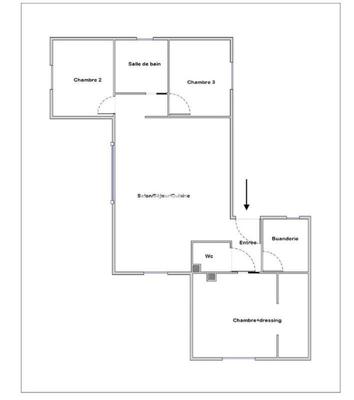 Maison - 90 m² - 4 pièces