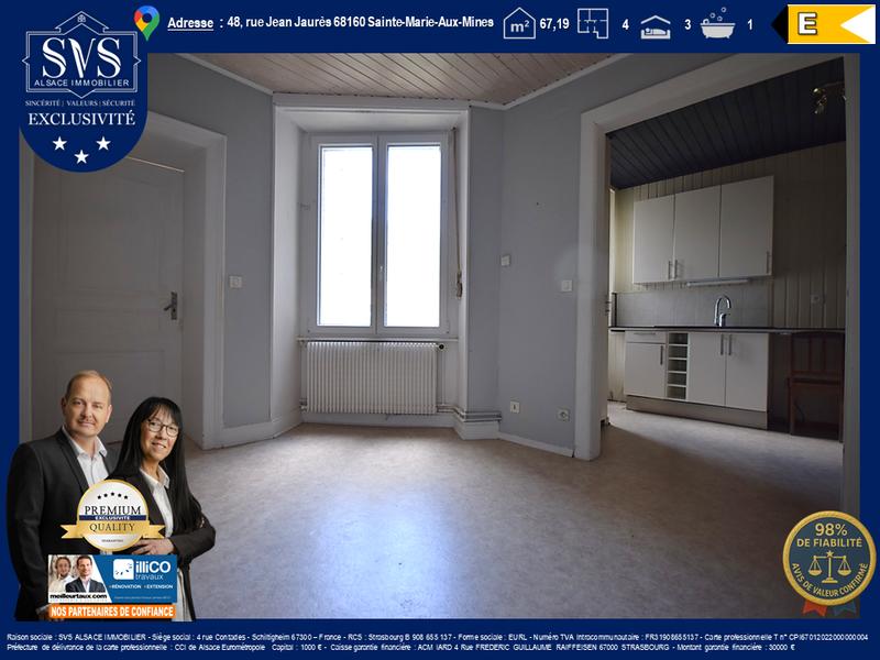 Appartement - 67 m² - 4 pièces