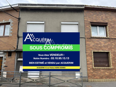 Maison - 60 m² - 3 pièces