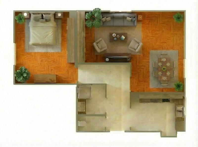 Appartement - 53 m² - 3 pièces