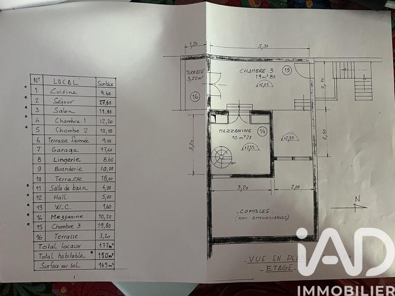 Maison - 106 m² - 4 pièces