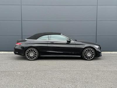 Mercedes c 200 Cabriolet 184ch 9g-Tronic Amg Line - Parfait état Suivi Mercedes