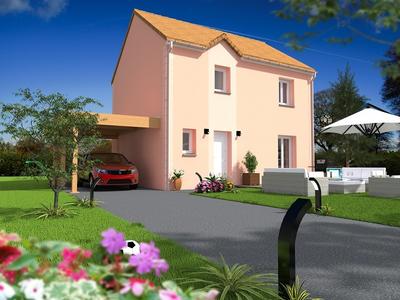Maison - 89 m² - 5 pièces