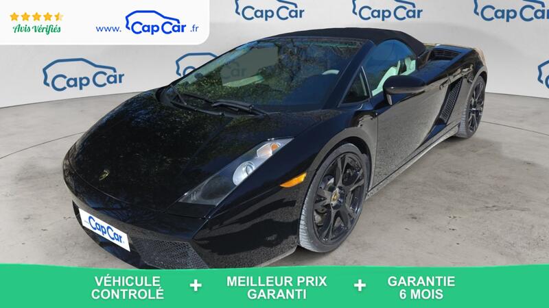 Lamborghini Gallardo 5.0 V8 520 E-Gear Spyder - Automatique