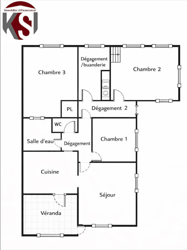 Maison - 86 m² - 4 pièces