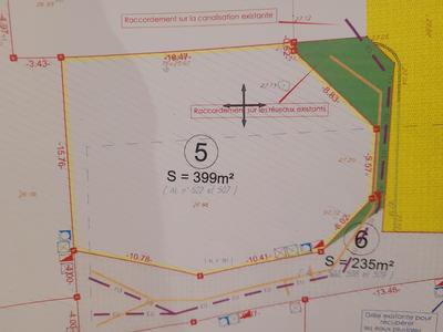 Terrain - 399 m²