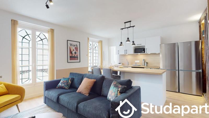 Chambre - 9 m² - 1 pièce