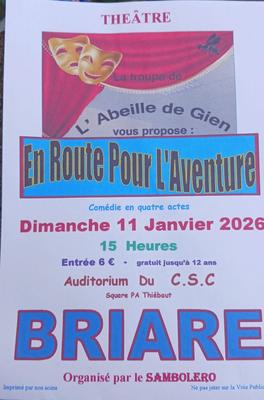 Théâtre "En route pour l'aventure"