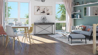 Appartement - 51 m² - 2 pièces