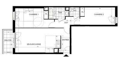 Appartement - 66 m² - 3 pièces