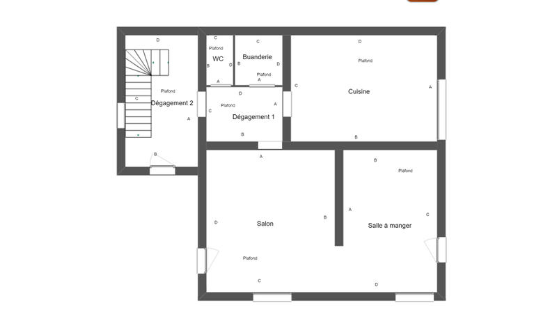 Maison - 190 m² - 7 pièces