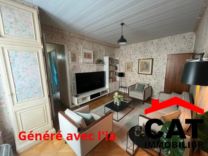 Maison ancienne - 76 m² - 3 pièces