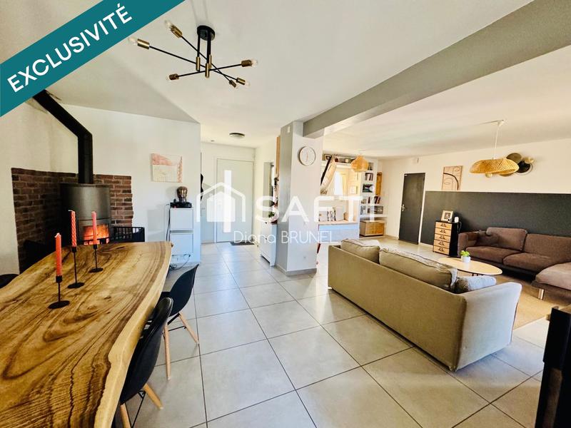 Maison - 115 m² - 5 pièces