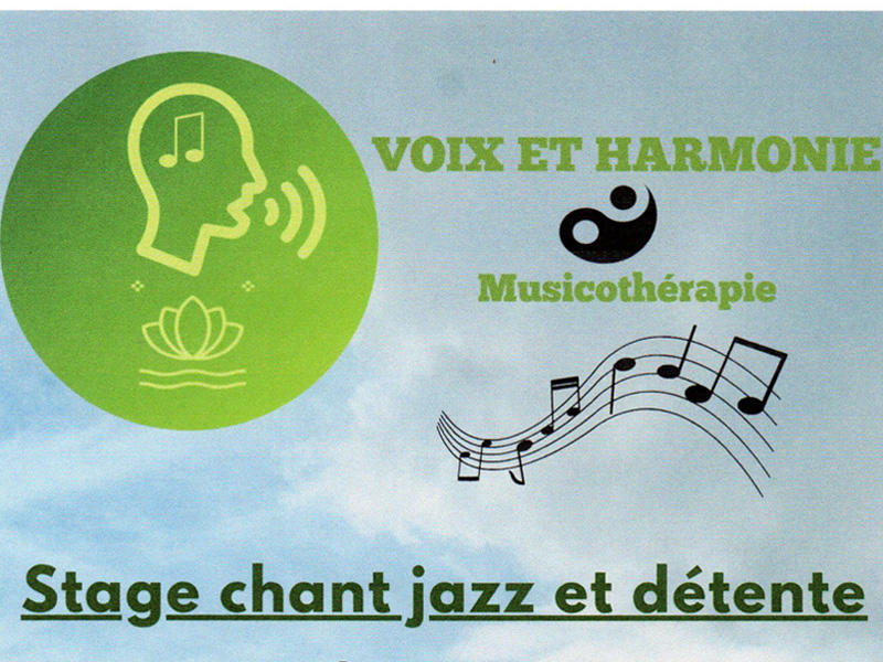 Musicothérapie : Stage chant Jazz &amp; danse
