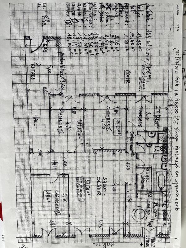 Appartement - 147 m² - 5 pièces