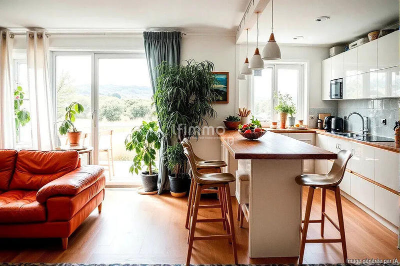 Appartement - 70 m² - 3 pièces