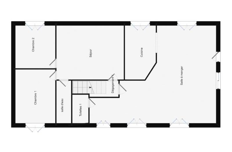 Maison - 95 m² - 4 pièces