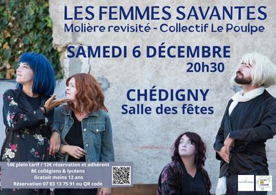Théâtre : les Femmes Savantes