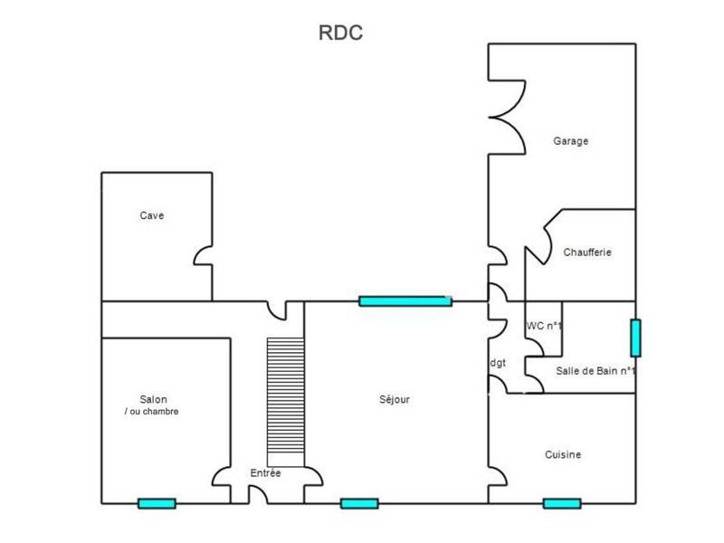 Maison - 175 m² - 7 pièces