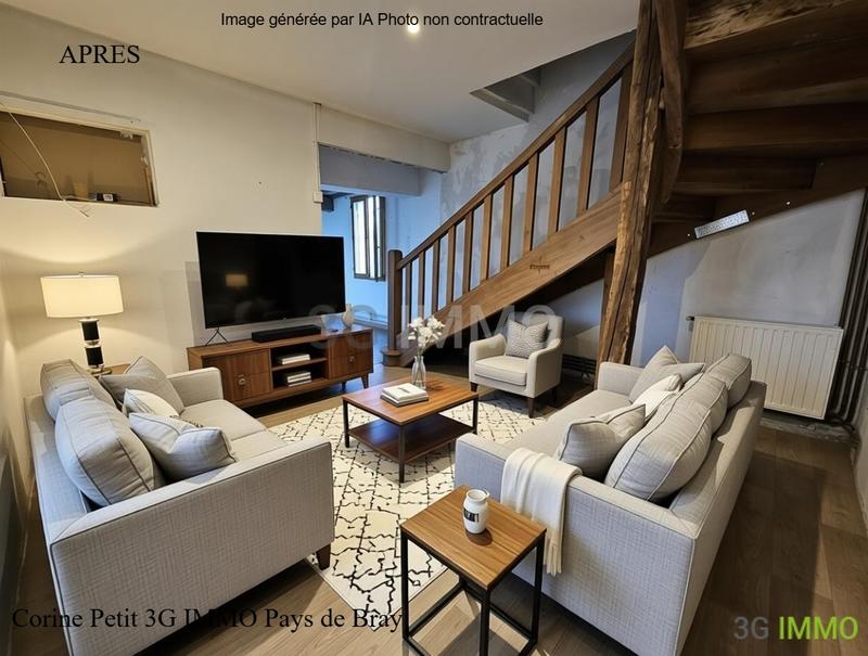 Longère - 66 m² - 5 pièces