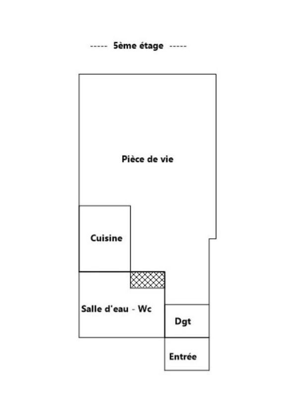 Appartement - 27 m² - 1 pièce